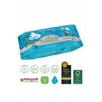 Aquaint 100 % Bio odbúrateľné vlhčené obrúsky +3,30€